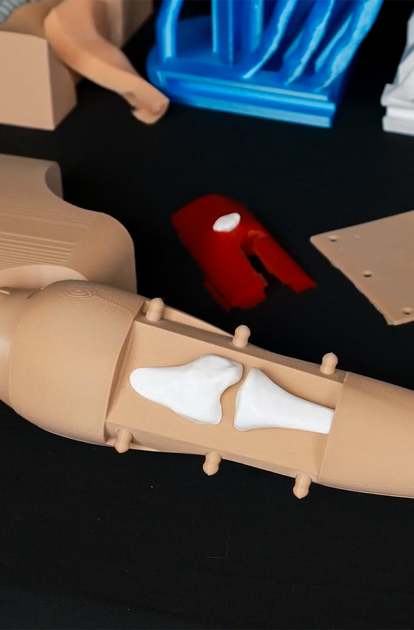 Various 3D Printed Healthcare Parts
