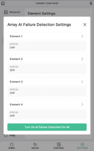 AI Print Failure Detection on Mosaic's Array